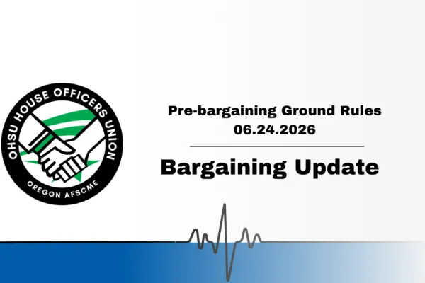 Bargaining Update: Pre-Bargaining Ground Rules
